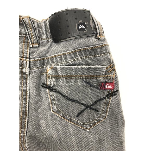 Quicksilver Girls Toddler Jeans Pants 4T Black Charcoal Stonewash Skinny Leg - Picture 3 of 12